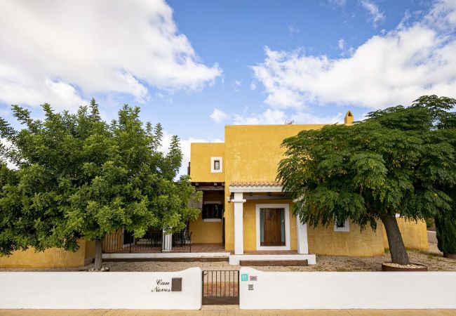 Villa in Sant Francesc de Formentera - CAN NOVES - Freistehendes, zentrales und ruhiges Haus