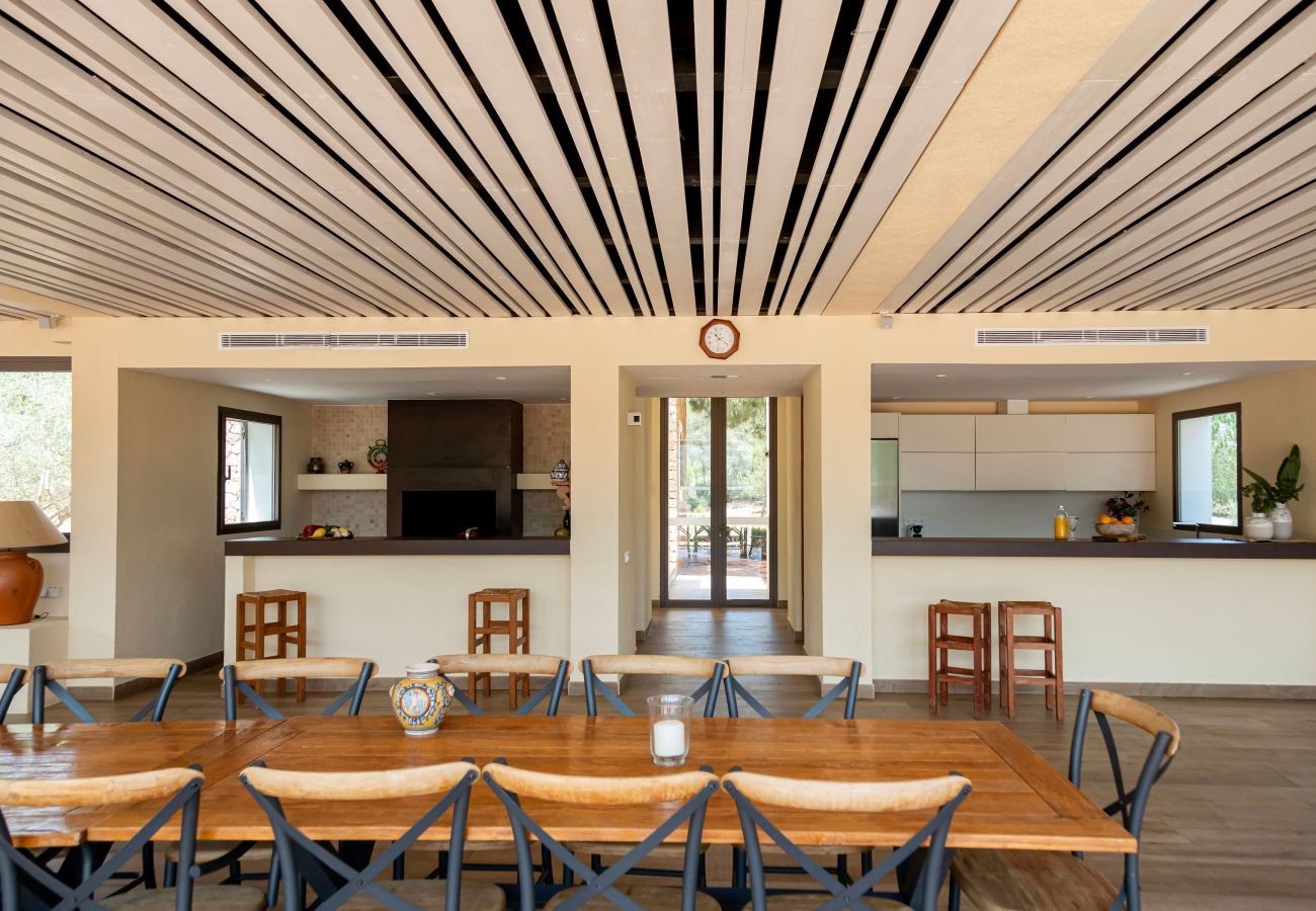 Villa in Santa Eulalia des Riu - Can Vicent Rafal newbuilt villa with pool&BBQ Villa in Santa Eulalia des Riu - Can Vicent Rafal newbuilt villa with pool&BBQ